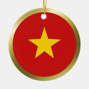 Ornement de drapeau du Vietnam