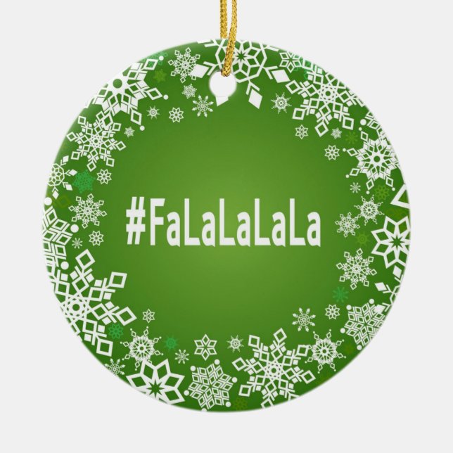 Ornement de #FaLaLaLaLa (Devant)