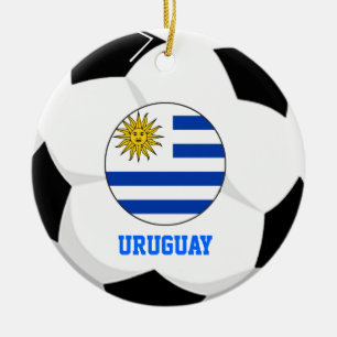 Ornement de fan de foot de l'Uruguay Cham de coupe