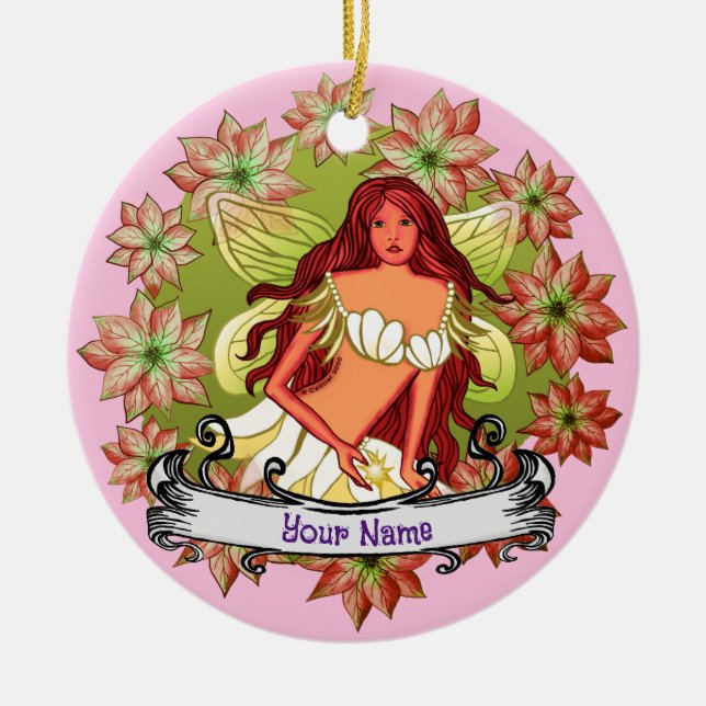 ornement de fée de Noël (Devant)