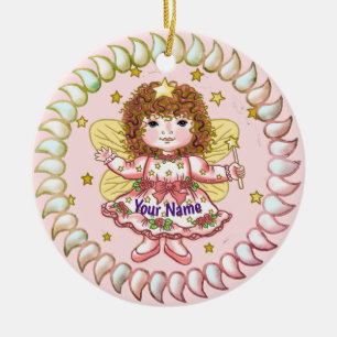 Ornement de fée Fille de rose