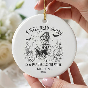 Ornement de femme lue pour les amateurs de livres