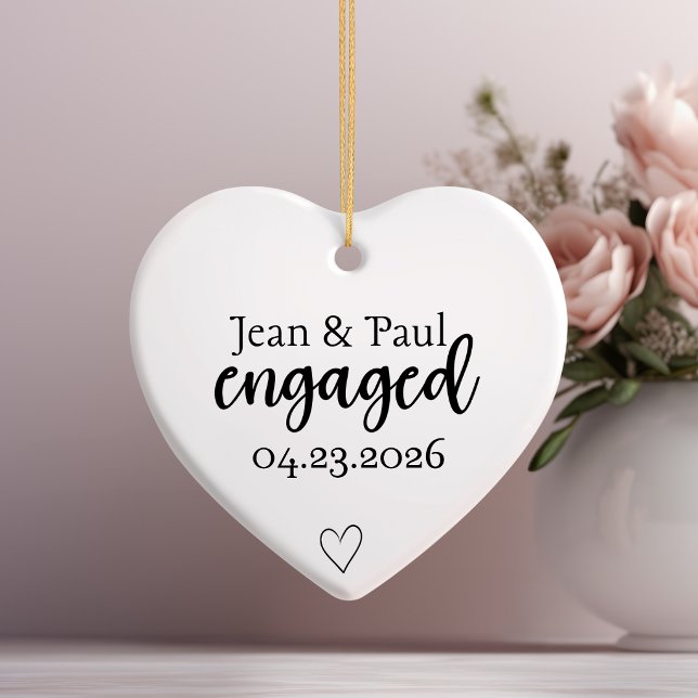 Ornement de fiançailles  (Engagement Ornament )