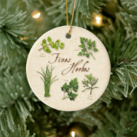 Ornement de fines herbes