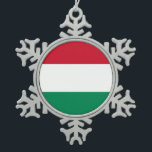 Ornement de flocon de neige avec drapeau hongrois<br><div class="desc">**Drapeau Hongrois Ornement : *** Embrassez l'esprit festif avec notre magnifique ornement de flocon de neige avec les couleurs vibrantes du drapeau hongrois! Conçu avec soin et attention aux détails et à l'importance culturelle, cet ornement célèbre le riche patrimoine et la fierté nationale de la Hongrie. Le design incorpore magnifiquement...</div>