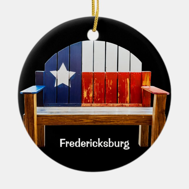 Ornement de Fredericksburg, Texas (Devant)