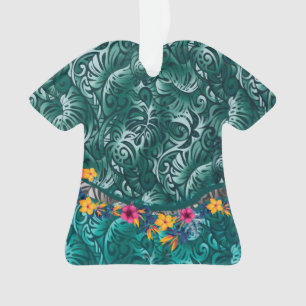 Ornement de fusion en tissu d'écorce hawaïen