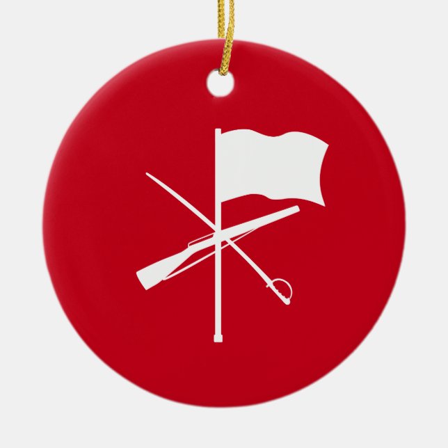 Ornement de garde du drapeau (Devant)