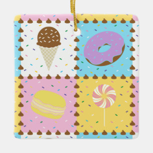 Ornement de gâteaux doux