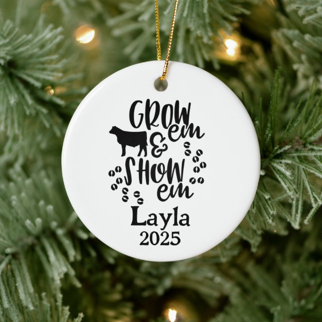 Ornement de génisse 4H (Arbre)