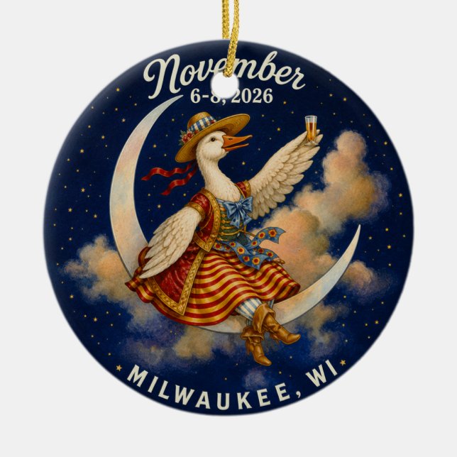 Ornement de groupe Goose - Milwaukee 2026 (Devant)