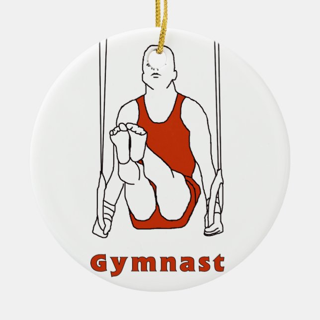 Ornement de gymnastique (Devant)