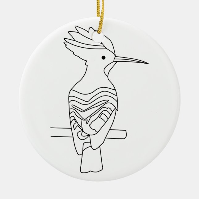 Ornement de Hoopoe (Devant)