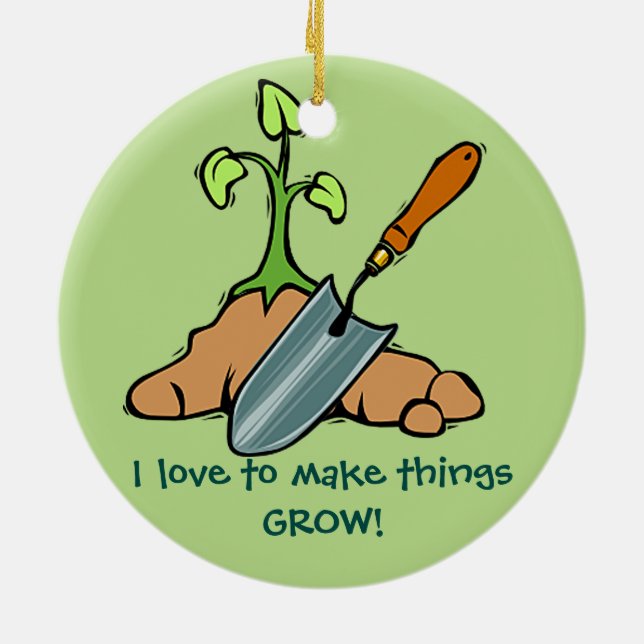 Ornement de jardinage (Dos)