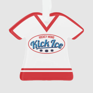 Ornement de Kickice de mamans d'hockey du Jersey