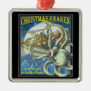 Ornement de Kracken de Noël