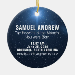 Ornement de la carte étoile