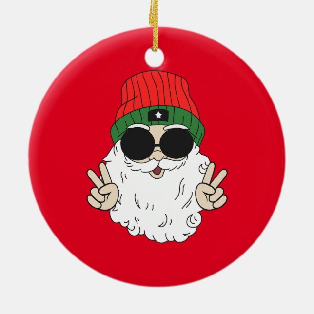 Ornement de la Paix de Noël 2023 (Dos)