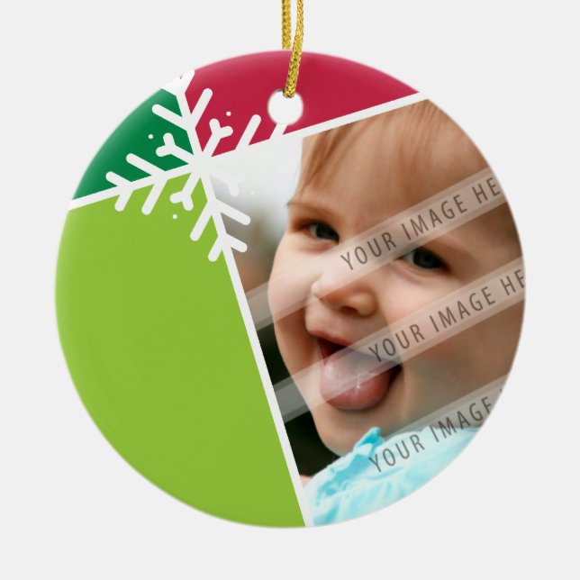 ORNEMENT DE LA PHOTO :: Dissection de flocon de ne (Devant)