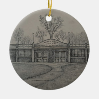 Ornement de la piscine Humiston (Pontiac, IL)