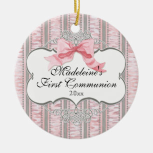 Ornement de la première communion de la boîte de r