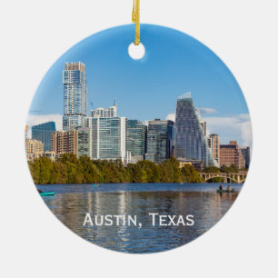 Ornement de la skyline d'Austin, Texas