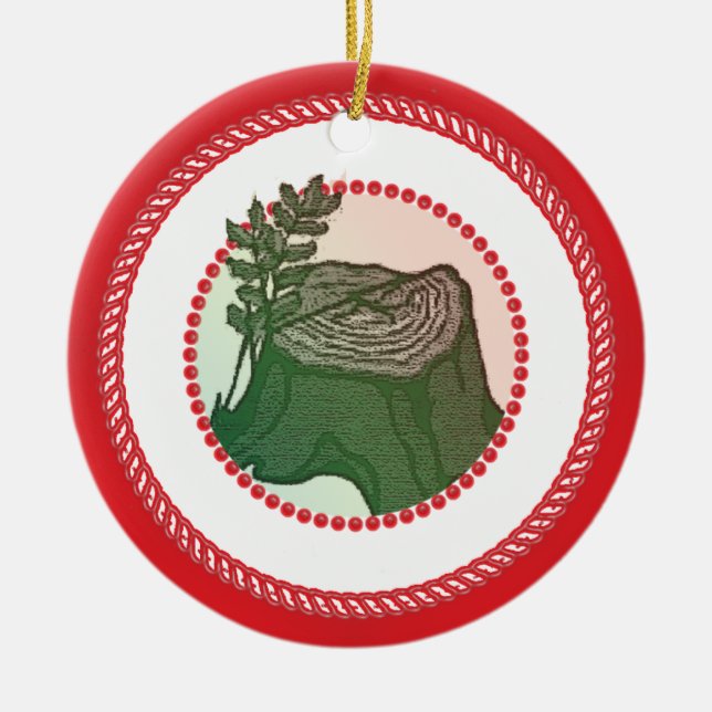 Ornement de l'arbre Jesse à bonbon (Devant)