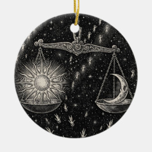 Ornement de l'échelle de Karma — Noël de gravure s