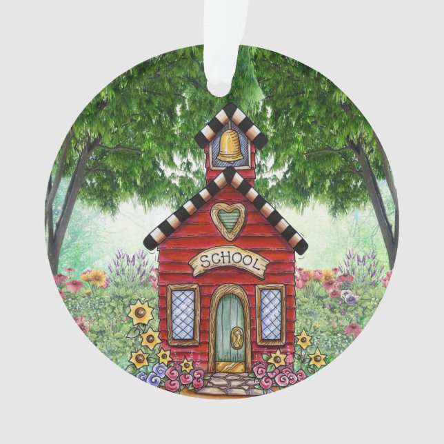 Ornement de l'enseignant - Voir retour (devant)