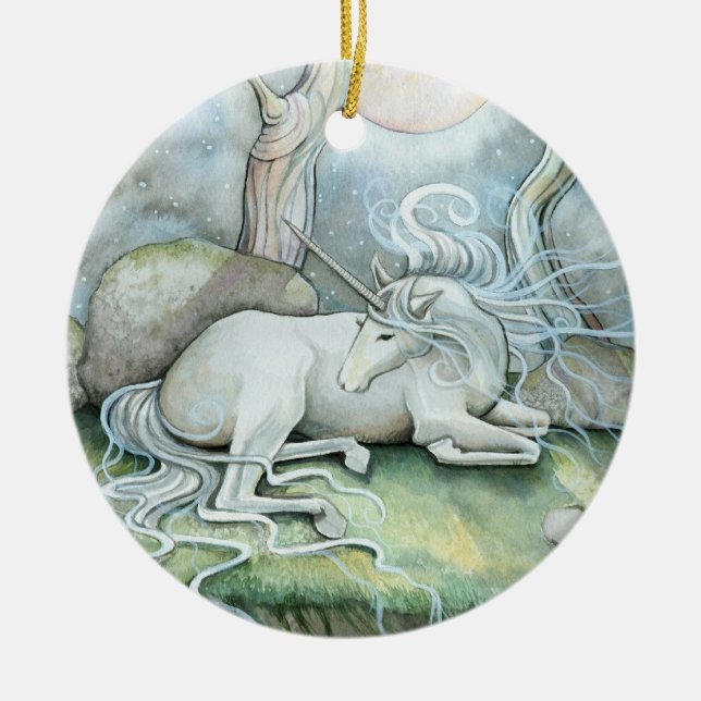 Ornement de licorne Lieu de Paix (Devant)