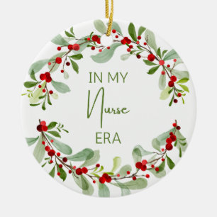 Ornement de l'infirmière de Noël