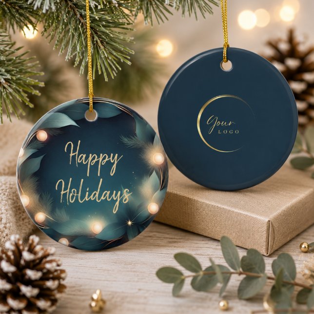 Ornement de logo de Noël élégant moderne (Créateur téléchargé)