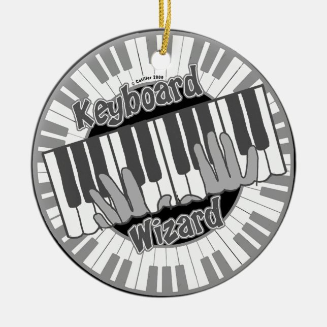 Ornement de Magicien du clavier (Devant)