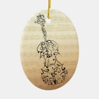 Ornement de manuscrit de Bach de gribouillage de