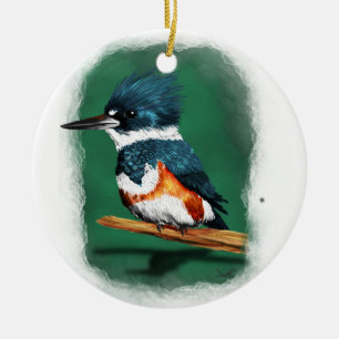 Ornement de martin-pêcheur