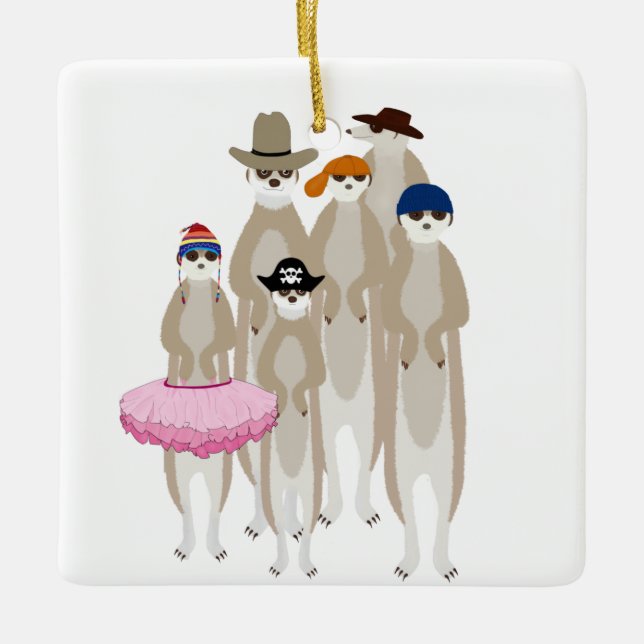 Ornement de Meerkats (Devant)