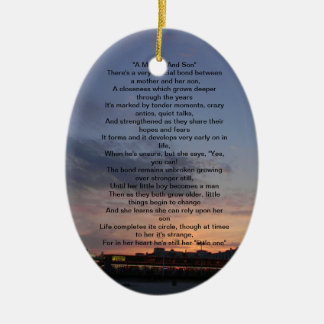 Ornement de mère et de fils