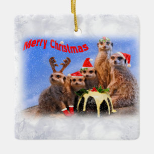 Ornement de Merry Meerkats