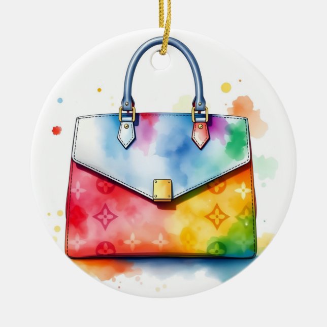 Ornement de monogramme de style luxueux (Devant)