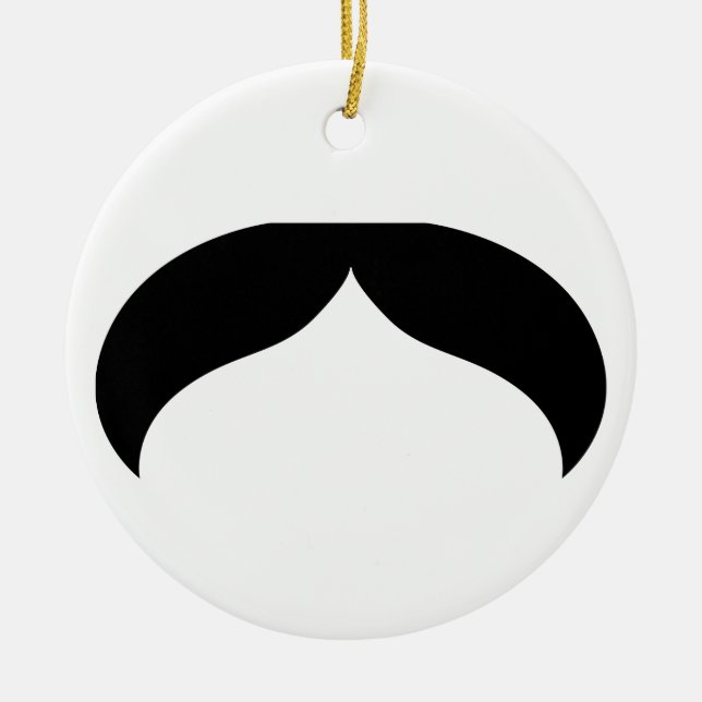 Ornement de moustache (Devant)