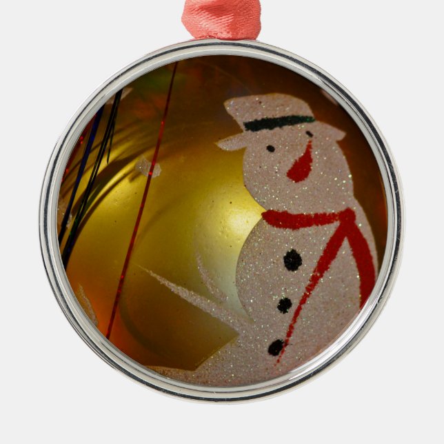 Ornement de neige givrée (Devant)