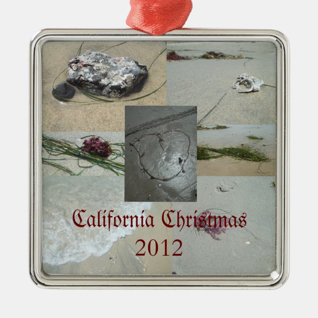 Ornement de Noël 2012 de la Californie (Devant)