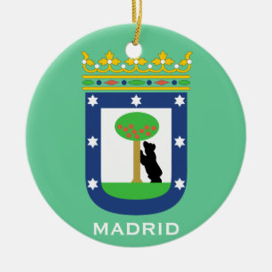 Ornement de Noël à Madrid