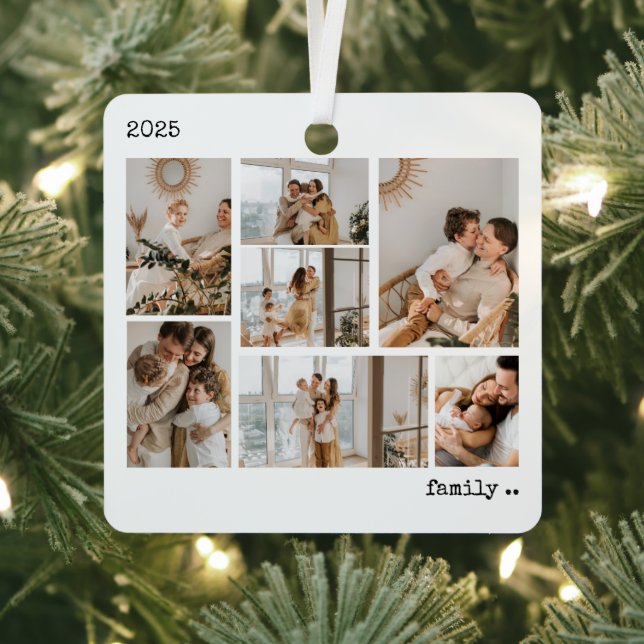 Ornement de Noël à photo recto-verso (Insitu)