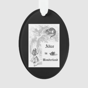 Ornement de Noël Alice au Pays des Merveilles Vint