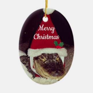 Ornement de Noël Alligator