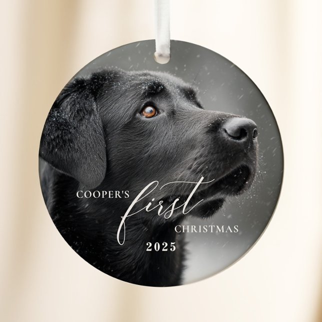 Ornement de Noël avec texte pour le premier Noël d (Créateur téléchargé)