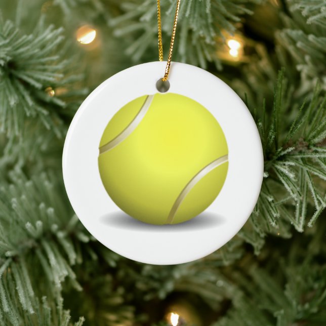 Ornement de Noël Balle de Tennis (Arbre)