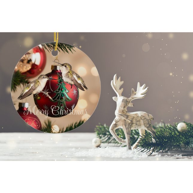 Ornement de Noël Colibri (Créateur téléchargé)