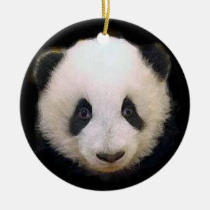 Ornement de Noël Cool chic Panda